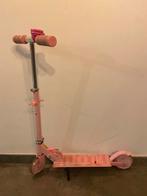 Roze kinderstep met lichtjes in de wielen, Fietsen en Brommers, Steps, Ophalen, Gebruikt, Gewone step
