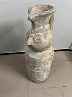 Grote zware vaas afbeelding  azteken 65 cm hoog, Huis en Inrichting, Woonaccessoires | Vazen, Ophalen, Zo goed als nieuw