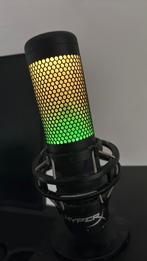 HyperX Quadcast microfoon, Musique & Instruments, Microphones, Enlèvement ou Envoi, Comme neuf, Micro studio