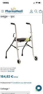 Invacare, Déambulateur 2 roues pliables chaise, Divers, Enlèvement, Comme neuf