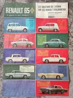 Affiche Renault 1965, Boeken, Catalogussen en Folders, Ophalen of Verzenden, Zo goed als nieuw, Folder