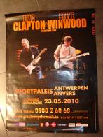 Eric Clapton - Steve winwood - affiche 80x60 cm - 2009, Gebruikt, Ophalen of Verzenden, A1 t/m A3, Rechthoekig Staand