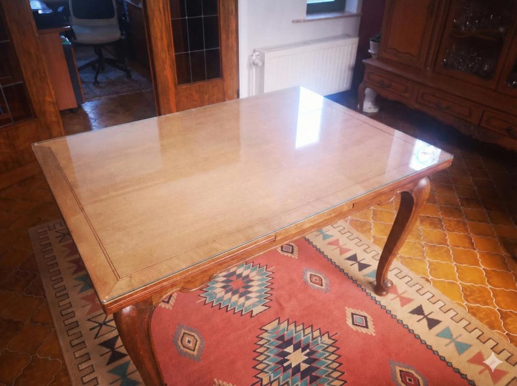 Table (130/90)et 6 chaises salle à manger, Maison & Meubles, Tables | Tables à manger, Utilisé, 50 à 100 cm, 100 à 150 cm, Cinq personnes ou plus