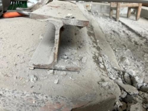 I - balk / poutrel / metalen balk, Doe-het-zelf en Bouw, Metalen, Gebruikt, IJzer, Ophalen