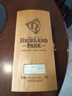 Highland Park 30 Year old whisky lege houten box, Verzamelen, Ophalen of Verzenden, Zo goed als nieuw