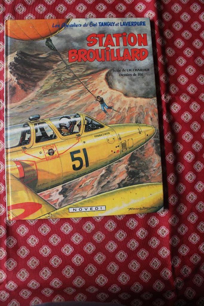 Tanguy et Laverdure - T 22 - EO - Station brouillard - jijé, Gelezen, Eén stripboek, Ophalen of Verzenden, Jijé