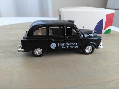 Welly 9050 London Taxi London Hederson Global Investors, Hobby en Vrije tijd, Modelauto's | 1:43, Zo goed als nieuw, Auto, Overige merken