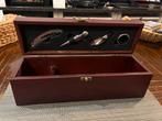 coffret en bois sommelier vin, Enlèvement, Comme neuf
