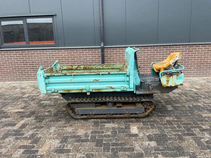 Yanmar C10 rups dumper kipper, Zakelijke goederen, Machines en Bouw | Transport