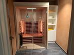 sauna infrarood met alle accessoires (2 personen), Sport en Fitness, Ophalen, Zo goed als nieuw, Infrarood, Complete sauna