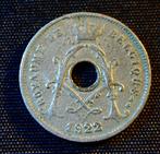 5 cents 1922 FR (oblique M Michaux) - Albert Ier, Envoi, Monnaie en vrac