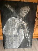 Schilderij BB King van Geronimo aka Julping Bull, Ophalen, Zo goed als nieuw, Schilderij