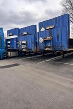 Lot 10 stuks plateau opleggers, Auto's, Vrachtwagens, Bedrijf, Te koop