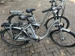 set flijers dubbele accu lage km stand lage instap, Fietsen en Brommers, Ophalen of Verzenden, Zo goed als nieuw, 50 km per accu of meer