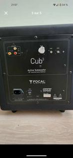 5.1 Thuisbioscoopset. Focal Sib + Cub 2, Audio, Tv en Foto, Luidsprekerboxen, Ophalen of Verzenden, Gebruikt