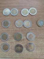 Groot lot zeldzame. 2 euro munten, Ophalen, 1 euro