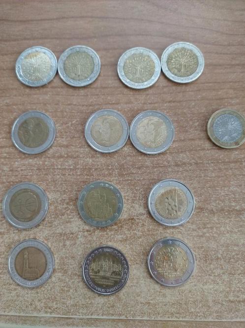 Groot lot zeldzame. 2 euro munten, Postzegels en Munten, Munten | Europa | Euromunten, 1 euro, Ophalen