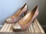 Essentiel Antwerp zalmroze / goud pumps schoenen hak mt 39, Essentiel Antwerp, Ophalen of Verzenden, Pumps