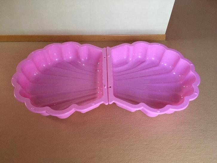 2-delige zandbak roze schelp NIEUW, Kinderen en Baby's, Speelgoed | Buiten | Zandbakken, Nieuw, Ophalen
