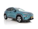 Hyundai Kona EV Premium 64 kWh (INCL-BTW) *VOLLEDER | HEAD-U, Auto's, Hyundai, Te koop, Bedrijf, Overige modellen, Blauw