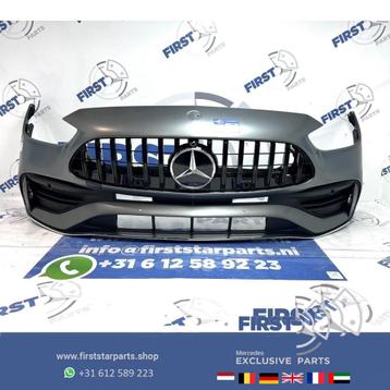 W206 AMG BUMPER C KLASSE A2068858401 C43 VOORBUMPER + PANAME beschikbaar voor biedingen