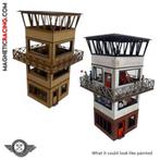 Magnetic racing tower, Ophalen of Verzenden, Zo goed als nieuw, 1:35 tot 1:50, Diorama