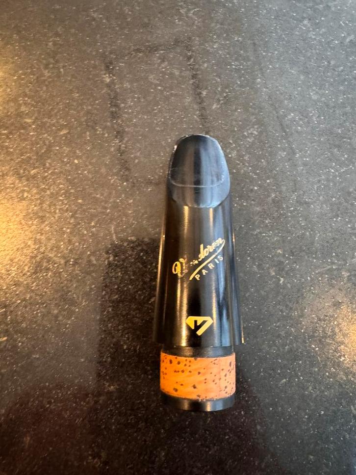 Klarinet mondstuk black diamond en rietbinder optimum LCO1P, Muziek en Instrumenten, Blaasinstrumenten | Klarinetten, Zo goed als nieuw