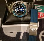 Seiko turtle Batman automatic in perfecte staat, Montre-bracelet, Enlèvement ou Envoi, Breitling, Acier