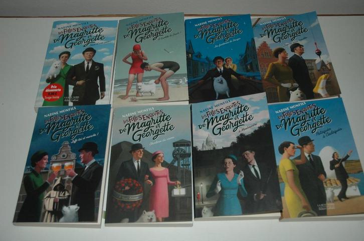 Nadine Monfils Les folles enquêtes de Magritte et Georgette, Boeken, Romans, Zo goed als nieuw, België, Ophalen