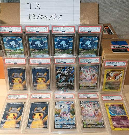 SUPER COLLECTIE MODERNE PSA SLABS, Hobby en Vrije tijd, Verzamelkaartspellen | Pokémon, Nieuw, Ophalen of Verzenden