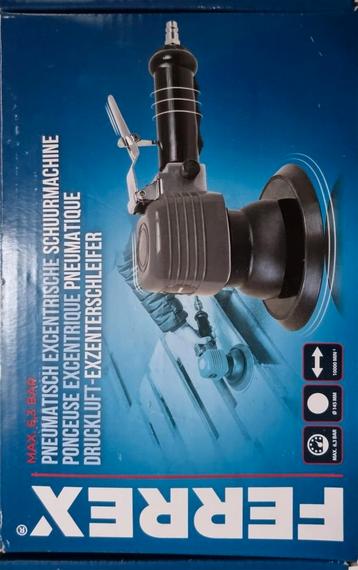 FERREX - PNEUMATISCHE EXCENTRISCHE SCHUURMACHINE - nooit geb beschikbaar voor biedingen