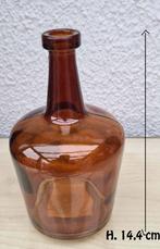 vaasje Bottle Zoe amber glas - gistflesje / apotheek, Ophalen, Nieuw, Glas