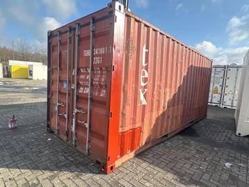 20ft zeecontainers gebruikt - budget - €800,- beschikbaar voor biedingen