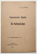 De Kattestraten, études toponymiques, 1931., Enlèvement ou Envoi