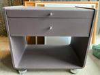 Retro nachttafel 2st gratis, Ophalen, Gebruikt