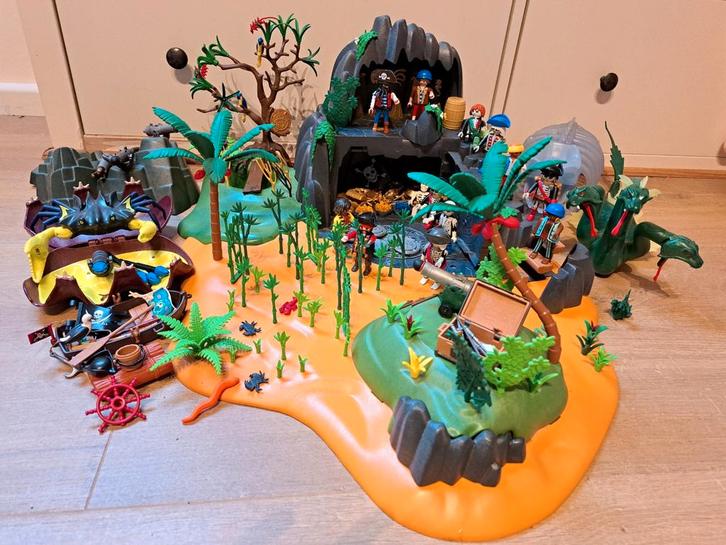 Playmobil Schatteneiland piraten met memory game, Kinderen en Baby's, Speelgoed | Playmobil, Ophalen