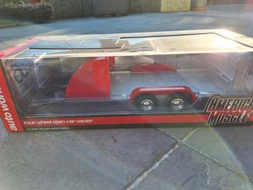 Remorque de voiture, ambulance 1:18, Enlèvement ou Envoi, Neuf, Autres types, Autres marques