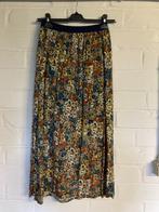 Lange gebloemde rok met korte voering, Terre Bleue, maat 38, Kleding | Dames, Rokken, Maat 38/40 (M), Bruin, Terre Bleue, Ophalen of Verzenden
