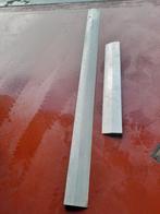 2 aluminium afreilatten 1,5m + 70cm trapeziumvorm. Zgst., Bricolage & Construction, Métaux, Enlèvement, Comme neuf, Aluminium