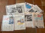 Achttal krantenknipsels wielrenner Johan Museeuw, Verzenden, Gelezen, Lopen en Fietsen