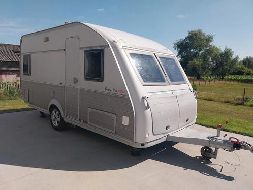 Kip Greyline 44TDB, Caravans en Kamperen, Caravans, Bedrijf, Kip, Kachel, Mover, Ringverwarming, Serviceluik, Ophalen