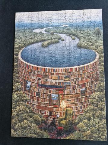 puzzel Rebo Bibliodam 1000st beschikbaar voor biedingen