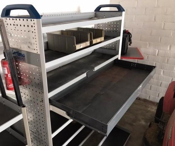 2 Materiaalrekken van Laadruimte  : Sortimo, Auto diversen, Overige Auto diversen, Ophalen