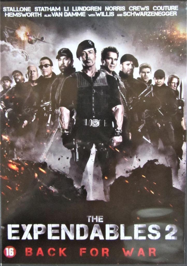 DVD ACTIE- THE EXPENDABLES 2 (SYLVESTER STALLONE), Cd's en Dvd's, Dvd's | Actie, Zo goed als nieuw, Actiethriller, Alle leeftijden