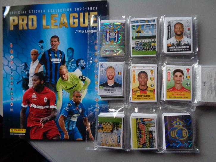 PANINI FOOTBALL PRO LEAGUE 2020/2021 set complet  706x, Hobby & Loisirs créatifs, Autocollants & Images, Neuf, Envoi
