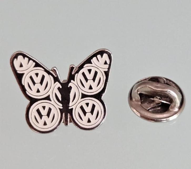PIN'S VW VOLKSWAGEN AUTO VLINDER BUTTERFLY, Verzamelen, Speldjes, Pins en Buttons, Zo goed als nieuw, Speldje of Pin, Transport