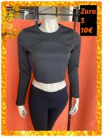 Crop top dames S. Zara, Vêtements | Femmes, Tops, Comme neuf, Zara, Taille 36 (S), Noir