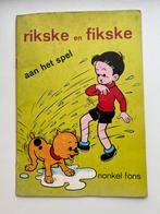 Rikske en fikske aan het spel 1972 nonkel Fons, Gelezen, Non-fictie, Ophalen of Verzenden, Nonkel fons