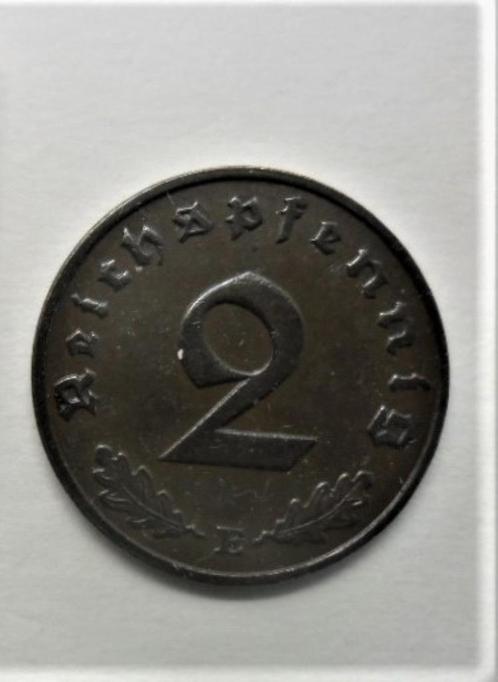 Allemagne 2 reichspfennig 1937 E très belle pièce KM# 90, Timbres & Monnaies, Monnaies | Europe | Monnaies non-euro, Monnaie en vrac