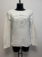 Pull blanc et gris, Enlèvement ou Envoi, Comme neuf, Taille 36 (S), Blanc